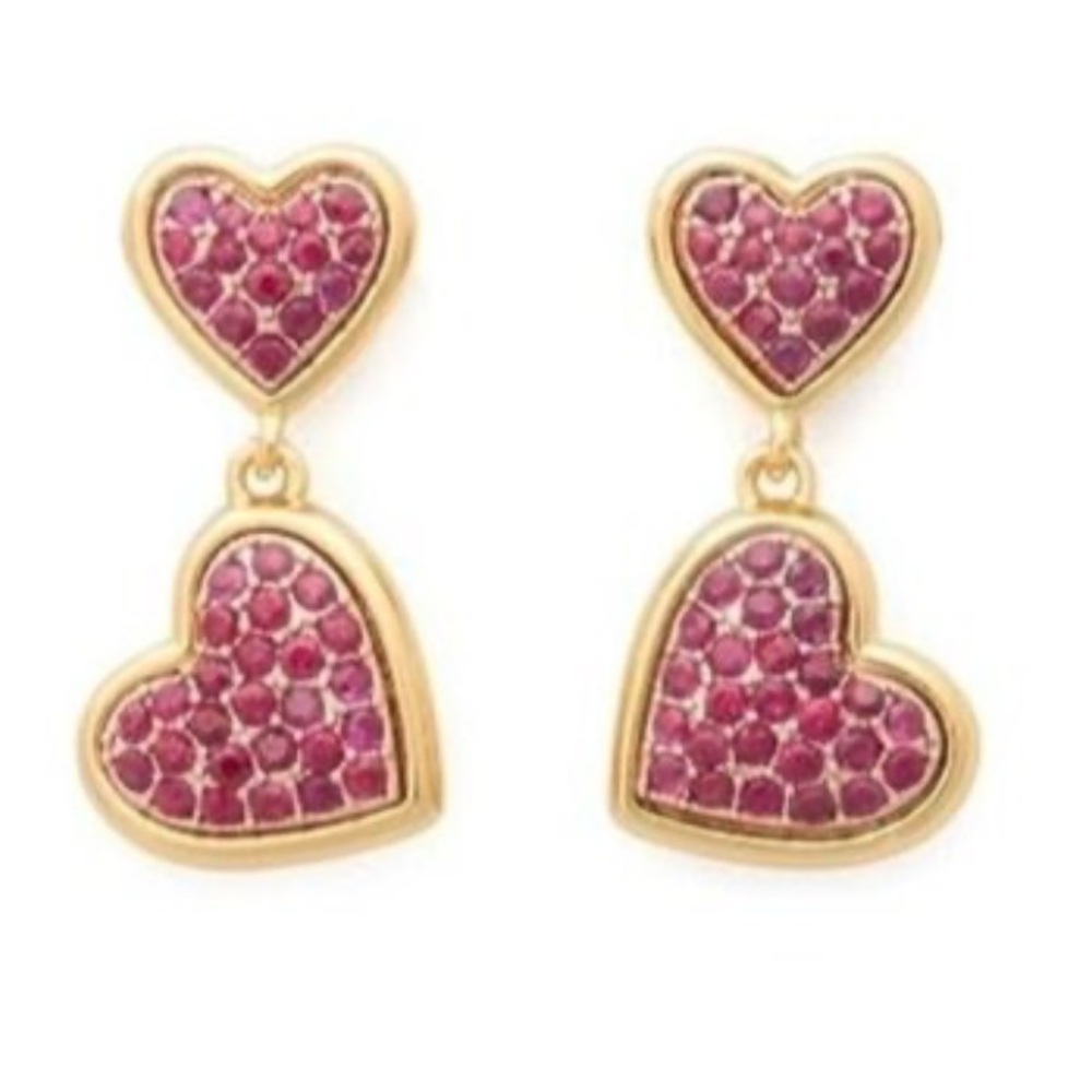 $78 Kate Spade With All My Heart Drop  Earrings